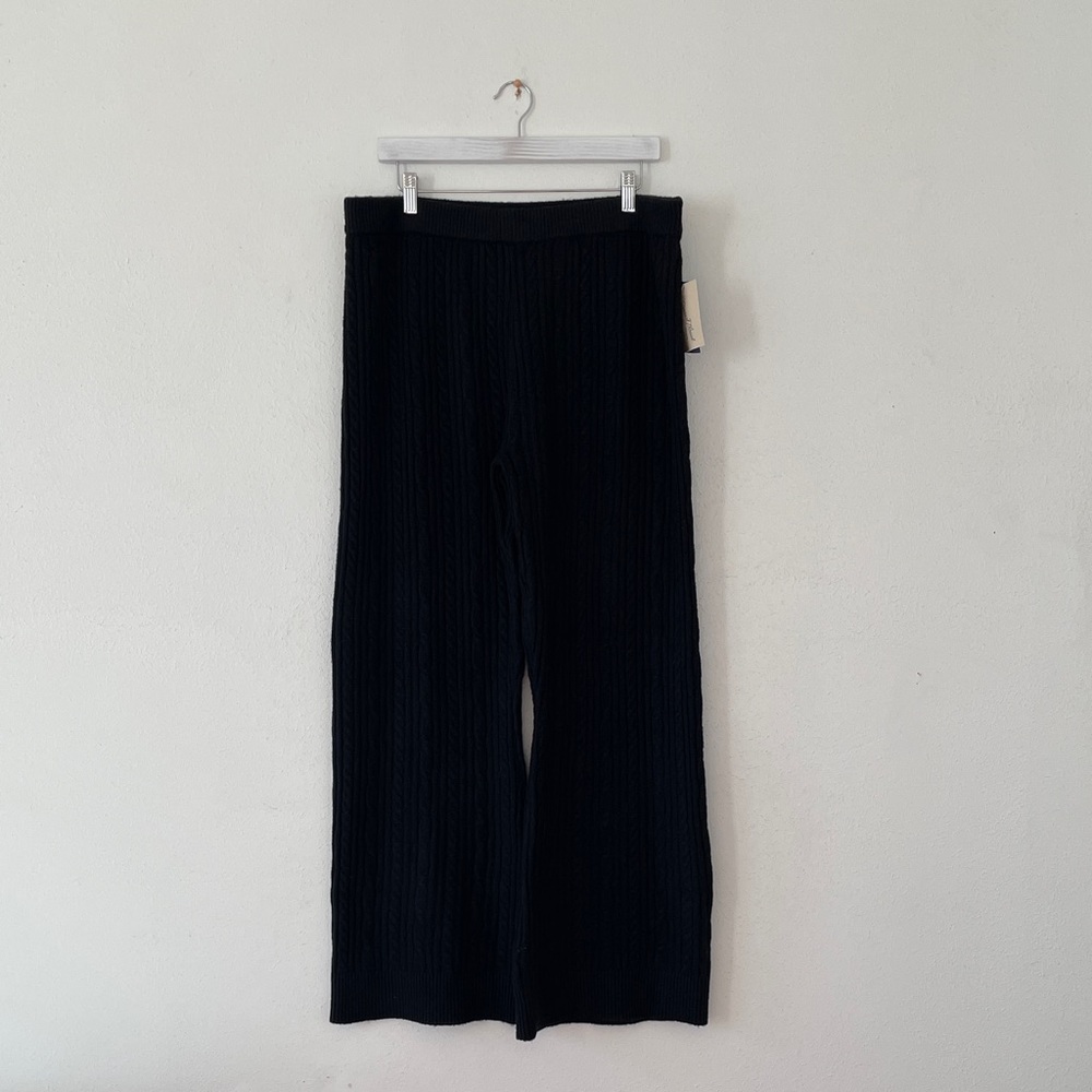 Universal Thread Sweater Pants Stretchy Rib Chunky Knit Lounge Pant Loungewear